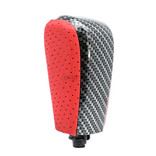 Black Carbon Fiber Gear Shift Knob For Toyota Land Cruiser Prado & Lexus GX460