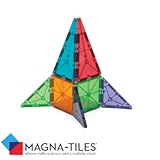 Magna-Tiles 15856 Clear Colors 56 Piece Set
