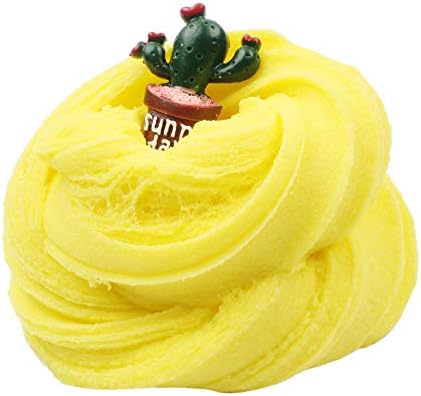 Deer Cloud Slime,Jumbo Soft Fluffy Floam Slime Cheap Squishy Stress Relief Scented Sludge Clay Toy for Adults and Kids (B)