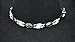 M&F Western Products Men's Leather and Bone Beaded Hat Band Black One Size [Apparel]