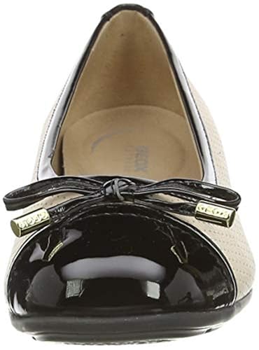 Chaussures Ballerines Plates Geox Femme D Annytah D – Cuir, Semelle Respirante, Style Quotidien Confortable
