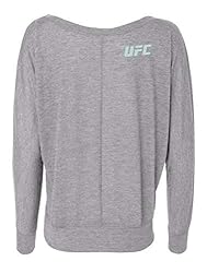 UFC Women's Drop Shoulder Long Sleeve, Athletic