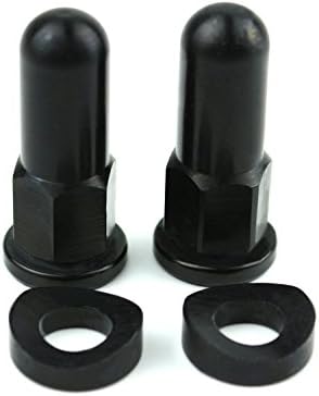 1 Set Mx Rim Lock Covers Nuts Washers Security Bolts Motorcycle Pit Dirt Bike Motocross Enduro Racing Black