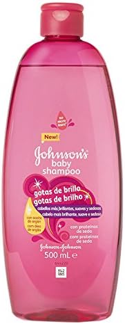 Johnsons baby Perfumería de Bebé - Baby champú gotas de brillo , 500 ml - [Pack de 6]