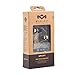 House of Marley, Uplift Wired In-Ear Headphones - 3-Button Control with Microphone on Cable, Noise Isolating, 8mm Dynamic Driver, 3 Ear Tip Sizes, Tangle-Free Braided Cable, EM-JE033-GN Grand