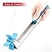 Watermelon Windmill Slicer Cutter 304 Stainless Steel-Melon Cubes Cutter, 7 in 1 Watermelon Salad Cut Tools Pack, Easy Grip Kitchen Gadgets Set, Fruit Corer (BLUE)