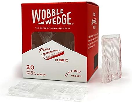 clear plastic wedges