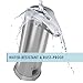 iTouchless Ultraclean Automatic Sensor Foam Soap Dispenser, Rust-Free Stainless Steel, Foaming Hand Wash Touchless Pump for Bathroom & Kitchen