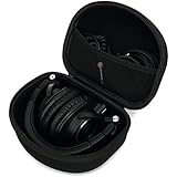 Hard Carry Travel Bag Case for Audio-Technica ATH-M50x ATH-M50xMG ATH-M40x ATH-M30x ATH-M70x Professional Studio Monitor DJ Headphones by Aproca (black)