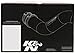 K&N Cold Air Intake Kit with Washable Air Filter:  2010-2019 Toyota Tundra, 4.6L V8, Black HDPE Tube with Red Oiled Filter, 63-9035