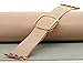 JSGJMY Smart Watch Band 38mm Leather Bracelet Replacement Strap for Smart Watch Sport & Edition (Soft Pink+Rose Gold Buckle, 38MM S)