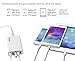 Charging Station,NooQee 5-Port 40W/8A Wall Charger High Speed USB Charger Desktop Charger USB Travel Charger with Smart charging for Apple iPhone 6s 6s Plus/6/5/5S, iPad, iPad Air, iPad mini, iPod, Samsung Galaxy series & Note series, GPS,and More (white)