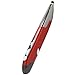 Wireless Mouse Pen with Stylus Fuction, Lcyyo 2.4GHZ USB Dightal Optical Pen Mouse, Handwriting Ergonomic Mice for PC Laptop Notebook Computer Mac Adjustable 800/1200/1600 DPI (Red)