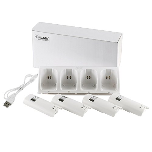 4 Charging+Station+Rechargeable+Battery+Compatible+Nintendo