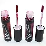 LA GIRL 2 LIP GLOSS GLG842 GLG843 MATTE FLAT FINISH PIGMENT PAINT INTENSE PURPLE COLOR + FREE EARRING