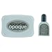 Tsukineko SZ000110 StazOn Opaque Un-Inked Pad and Inker, Cotton White, Pad and Inker