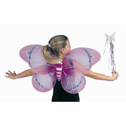 29" x 18" Butterfly Wings PINK Accessory
