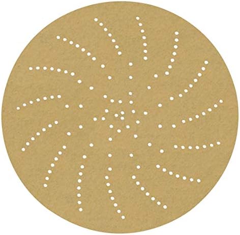 3M 3" Coated Hook-and-Loop Sanding Disc, 120 Abrasive Grit, Medium Grade, Aluminum Oxide - pkg. of 50