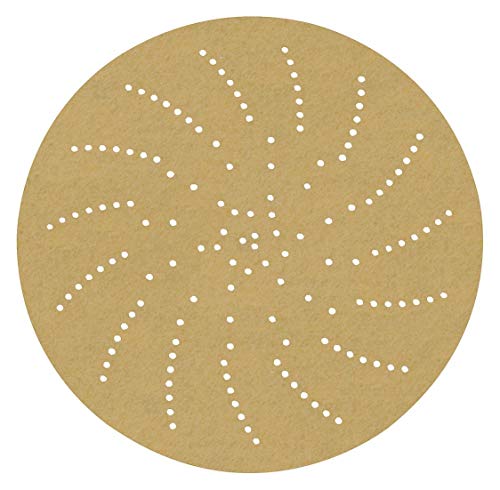 3M 3" Coated Hook-and-Loop Sanding Disc, 120 Abrasive Grit, Medium Grade, Aluminum Oxide - pkg. of 50
