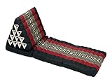 My Zen Home Floor Lounger, Black/Red