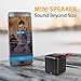 MIABOO Mini Bluetooth Speakers Wireless Portable Small Speaker Tiny Size with Loud Sound, 10 m Range Easy Pair, Stereo Sound by Dual Connection for Home Outdoor Travel (Black)thumb 4