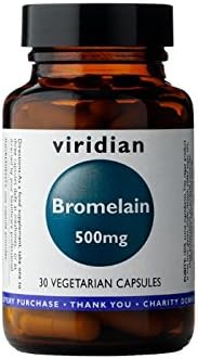 Viridian - Bromelain 500mg - 30 Caps, 30 count (Pack of 1)