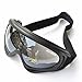 WOLFBIKE Mens Bike Bicycle Motorcycle Goggle Ski Snowmobile Eyewear Snow Sports Cycling Protective Safety Glasses Multi-Color Available - Black
