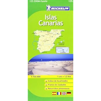 Mapa Zoom Islas Canarias (Mapas Zoom Michelin) Mapa Zoom Islas Canarias (Mapas Zoom Michelin)
