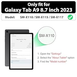 Timecity Case for Samsung Galaxy Tab A9 Case