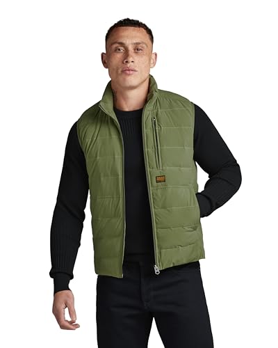 G-Star Mens Foundation Liner Vest, Green (sage D24277-D518-724), S