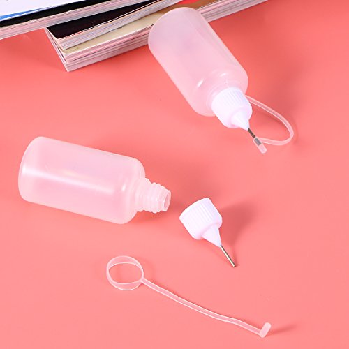 ULTNICE 30ml Needle Tip Glue Bottle Applicator DIY Quilling Tool