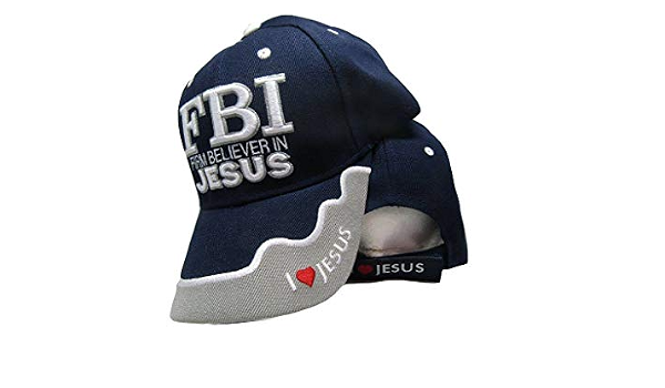 Jesus Blue Color Christian HAT Ball Cap 