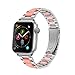 Watch Band 22mm for Apple Watch Series 4/3/2/1 44mm 42mm, Meidexian888 Resin+Stainless Steel Wristband Strap Quick Release (Orange)thumb 3