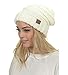 Funky Junque Oversized Slouchy Beanie - Ivory