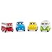 Kidcia 4 Pcs Cute Diecast Cars Set Pull Back Race Cars Vehicle Toys for Kids