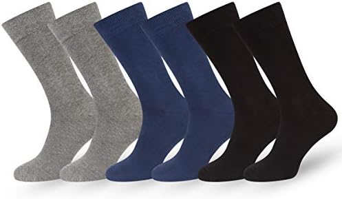 Easton Marlowe Plain Solid Color Calf Socks, Men Women Cotton Comfortable Breathable