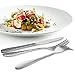 Silverware Flatware Cutlery Set, VERONES 24-Piece Stainless Steel Utensils Service for 4, Fit For Home Kitchen Hotel Restaurant Tableware Cutlery Set, Mirror Finished, Dishwasher Safe.