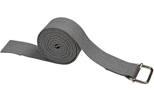 Wellrox Yoga Belt, Yoga Strap, Yoga Stretching Strap, Yoga Straps for Stretching, Yoga Stretch Strap, Yoga Band, Yoga Belt, Physical Therapy Strap, 98 Inch