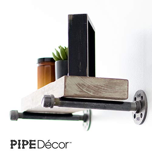 5 Rustic+Decor+Industrial+Shelf+Brackets