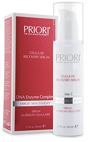 PRIORI Cellular Recovery Serum, Anti Aging Collagen Booster, DNA Enzyme Complex, Vitamin C, E, Superior Moisturization, Advanced Skin Repair, Correct, Protect, Prevent Skin Aging 1.7 oz (50ml)