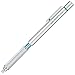 Uni Shift Pipe Lock Drafting Pencil, 0.3 mm, Silver Body with Light Blue Accent (M31010.26)