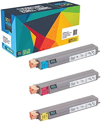 Do it Wiser Compatible Toner for Xerox Phaser 7400 7400DN 7400DT 7400DX 7400DXF 7400N - 106R01077 106R01078 106R01079 - Extra High Yield 18,000 Pages (3 Pack)