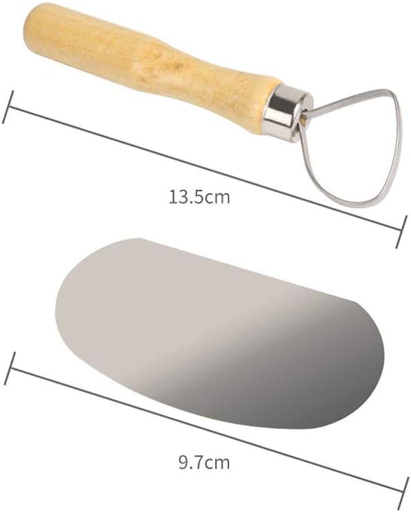 8 Pcs Ceramic Clay Tools Set, Clay Wax Pottery Tool Kit Ceramics Wax Carving Sculpting Modeling Tools Ceramic & Pottery Tools Pottery Molding Tools