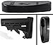 Ultimate Arms Gear Black Slip On Bomb Rubber Recoil Reducing Buttpad Butt Pad