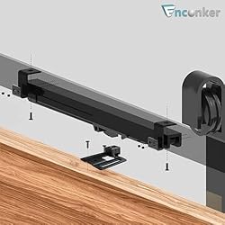 Enconker 2PCS Hole-Free Barn Door Soft Close