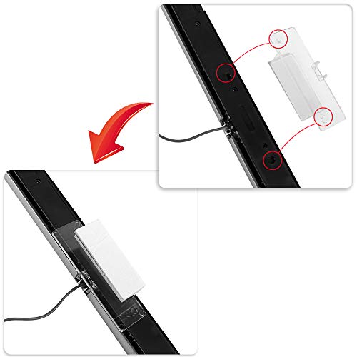 VSADEY Wii Sensor Bar, Wired Infrared IR Ray Motion Sensor Bar Compatible with Nintendo Wii / Wii U Console - Thumbnail 2