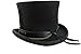 Conner Hats Steampunk Wool Top Hat -- Black X-Large