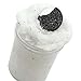 Fiaya Oreo Ice Cream Cookies Sequins Fluffy Floam Cloud Biscuits Slime Mud Putty Scented Stress Relief Clay Toy Kids Gifts (White)