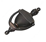 Stylish and Convenient 103 Collection Colonial Style Metal Door Knocker (Oil Rubbed Bronze)