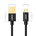 AUKEY Micro USB Cable, 2-Pack 3.3ft/1m Nylon Braided for Android Smartphones, Samsung, Kindle, HTC, Nexus, Sony, Nokia, Motorola, and More